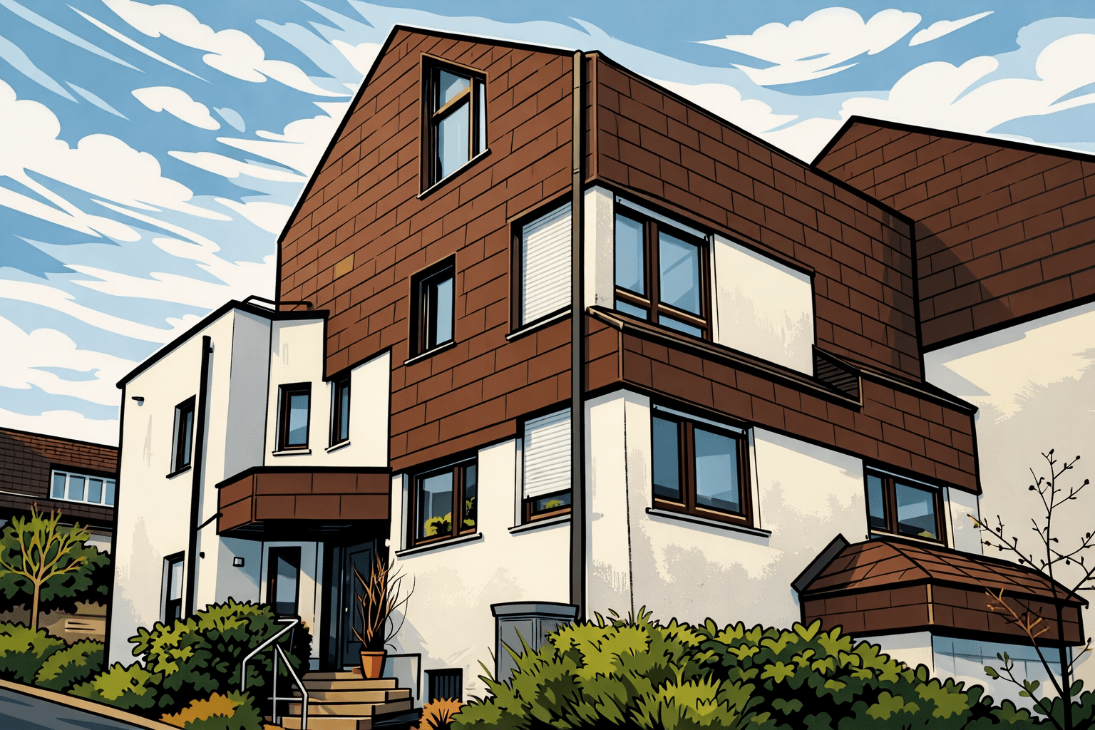 Prodej domu 160 m², pozemek 307 m², Neuhausen auf den Fildern, Bádensko-Württembersko Prodej domu 160 m², pozemek 307 m², Neuhausen auf den Fildern, Bádensko-Württembersko