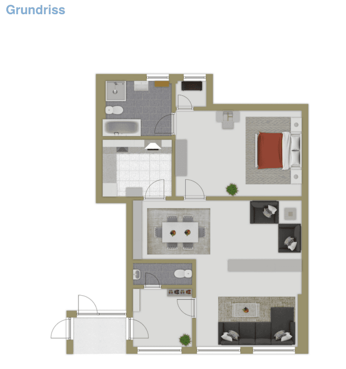 Pronájem bytu 2+1 78 m², Mönchengladbach, Severní Porýní-Vestfálsko Pronájem bytu 2+1 78 m², Mönchengladbach, Severní Porýní-Vestfálsko
