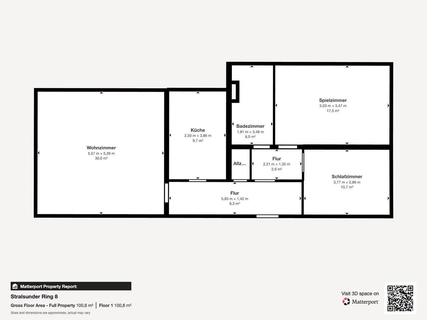 Prodej bytu 3+1 90 m², Strahlsunder Ring 8, Wolfsburg, Dolní Sasko Prodej bytu 3+1 90 m², Strahlsunder Ring 8, Wolfsburg, Dolní Sasko