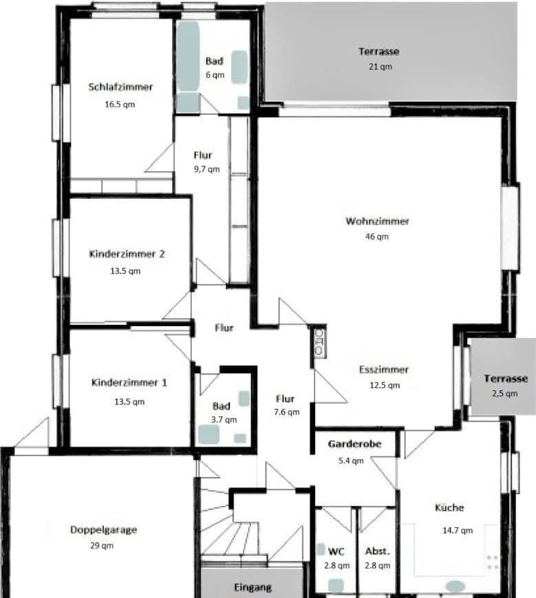 Prodej domu 295 m², pozemek 1.070 m², Bremen, Bremen Prodej domu 295 m², pozemek 1.070 m², Bremen, Bremen