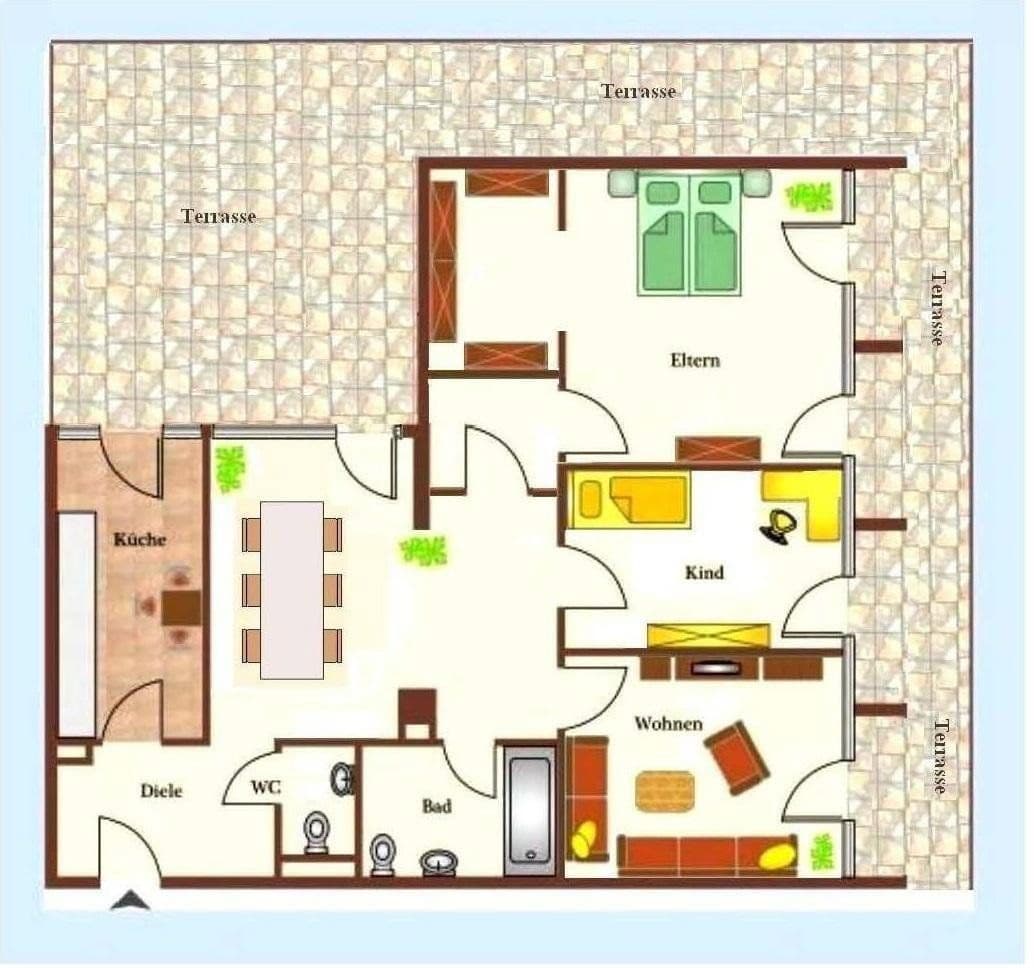 Pronájem bytu 3+kk 143 m², Karlsruhe-Neureut, Bádensko-Württembersko Pronájem bytu 3+kk 143 m², Karlsruhe-Neureut, Bádensko-Württembersko