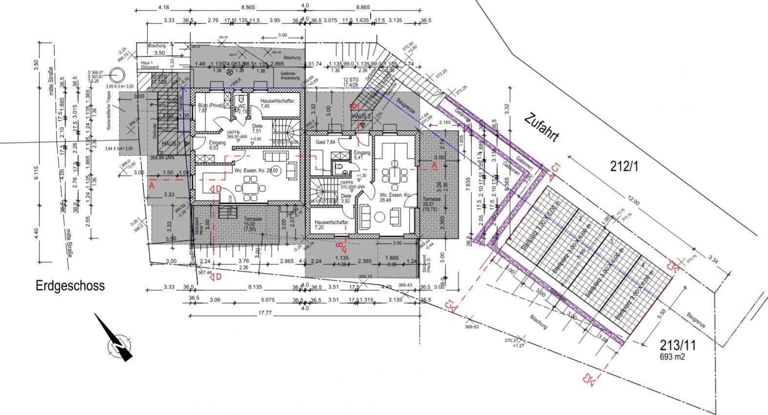 Prodej domu 168 m², pozemek 639 m², Gibitzenhofstr 6, Burgthann, Bavorsko Prodej domu 168 m², pozemek 639 m², Gibitzenhofstr 6, Burgthann, Bavorsko