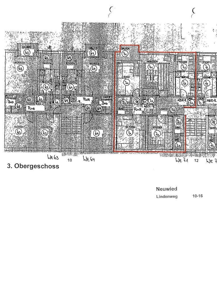 Prodej bytu 4+1 89 m², Lindenweg 12, Neuwied, Porýní-Falc Prodej bytu 4+1 89 m², Lindenweg 12, Neuwied, Porýní-Falc