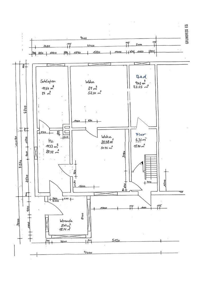 Prodej domu 145 m², pozemek 2.518 m², Dorfstraße 20, Heinrichswalde, Mecklenburg-Vorpommern Prodej domu 145 m², pozemek 2.518 m², Dorfstraße 20, Heinrichswalde, Mecklenburg-Vorpommern