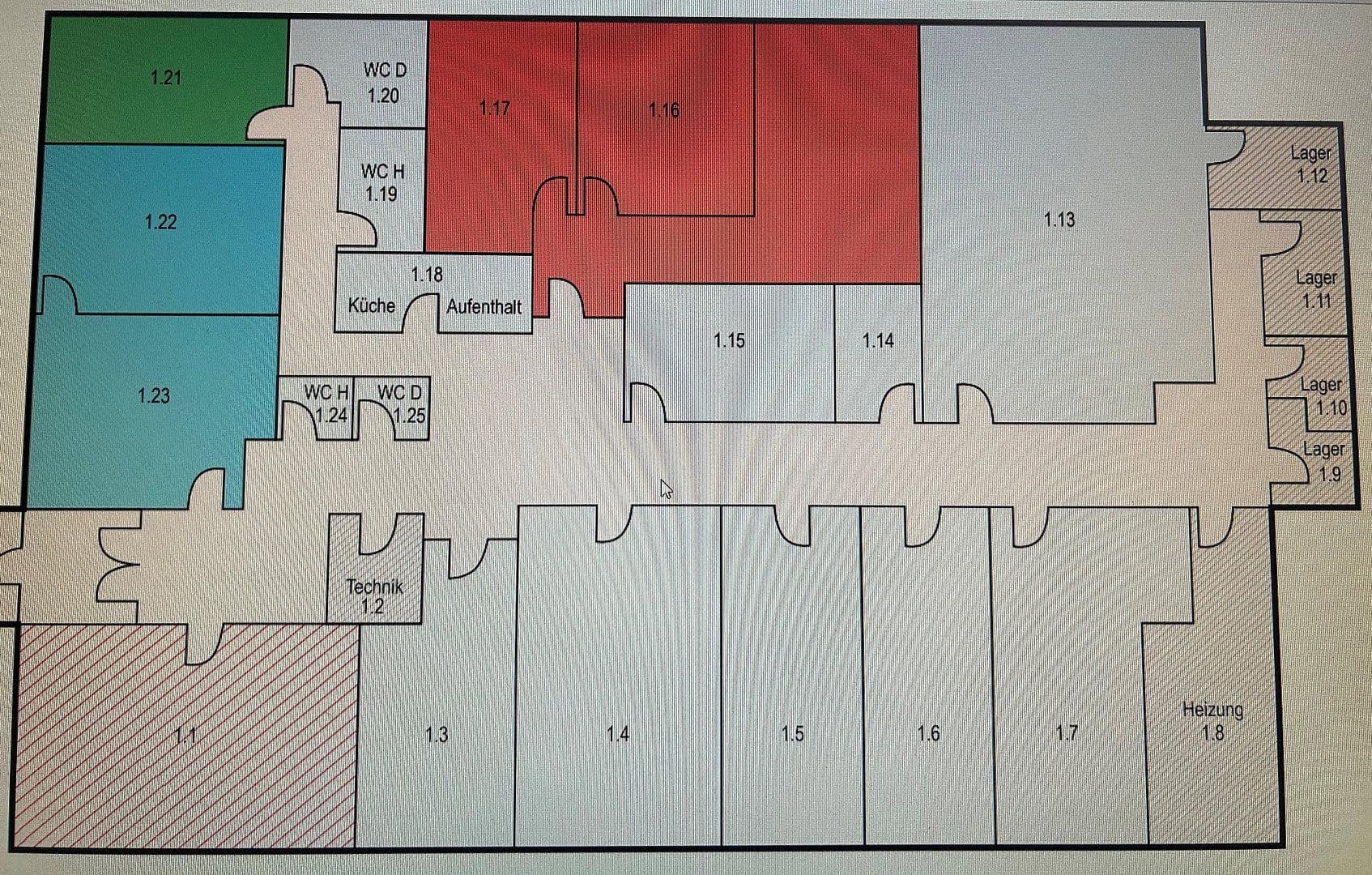 Pronájem kanceláře 100 m², Siemensstraße 9A, Wiesbaden, Hessen Pronájem kanceláře 100 m², Siemensstraße 9A, Wiesbaden, Hessen