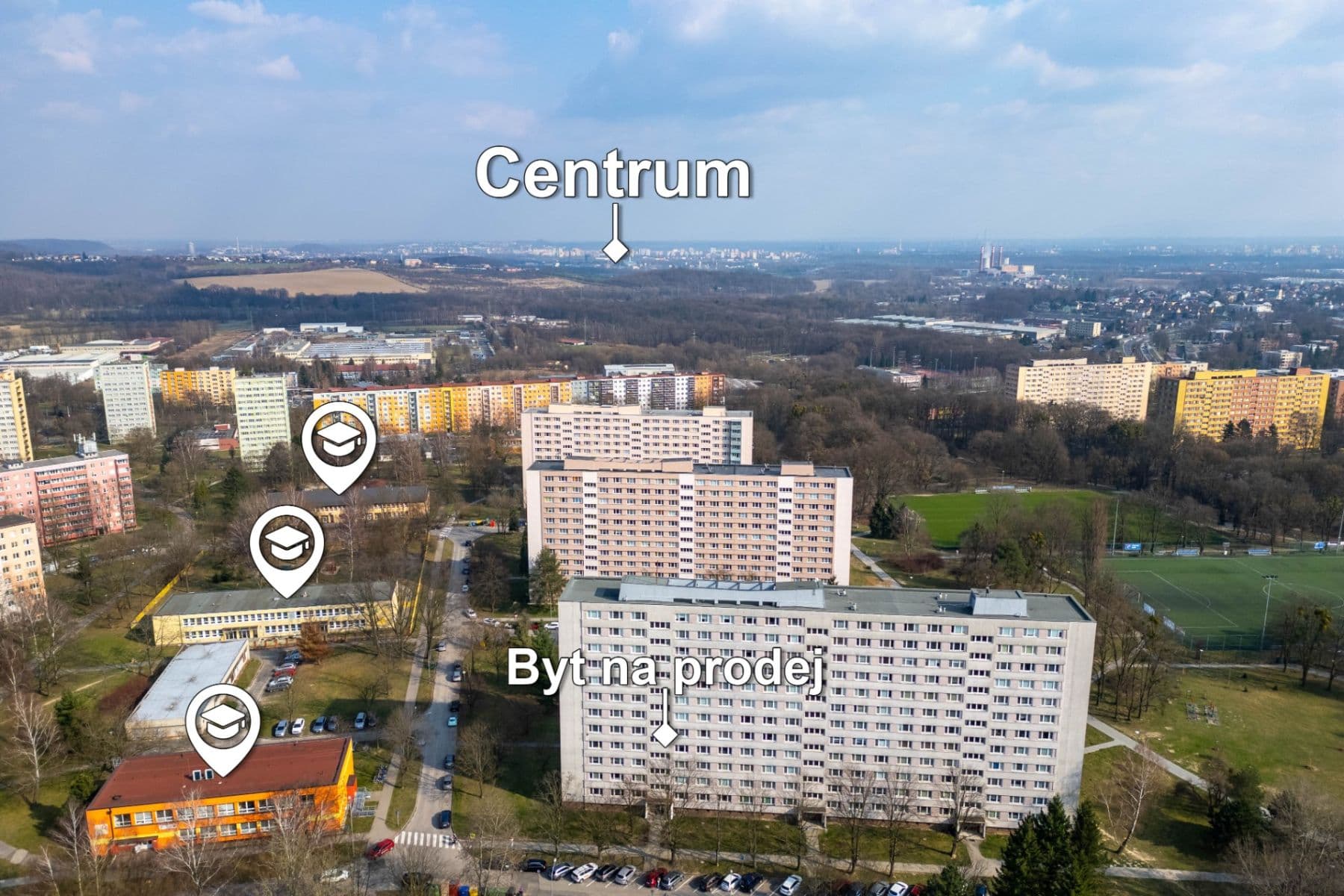 Prodej bytu 2+1 54 m², Marie Majerové, Ostrava, Moravskoslezský kraj Prodej bytu 2+1 54 m², Marie Majerové, Ostrava, Moravskoslezský kraj