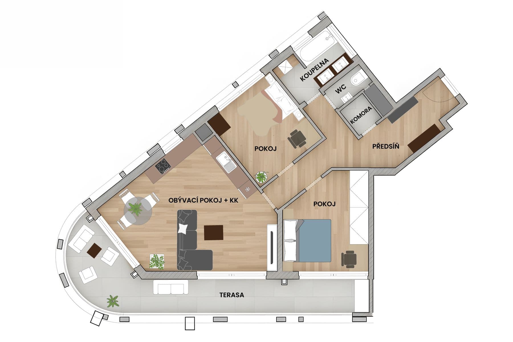 Prodej bytu 3+kk 112 m², Kurta Konráda, Praha, Praha Prodej bytu 3+kk 112 m², Kurta Konráda, Praha, Praha