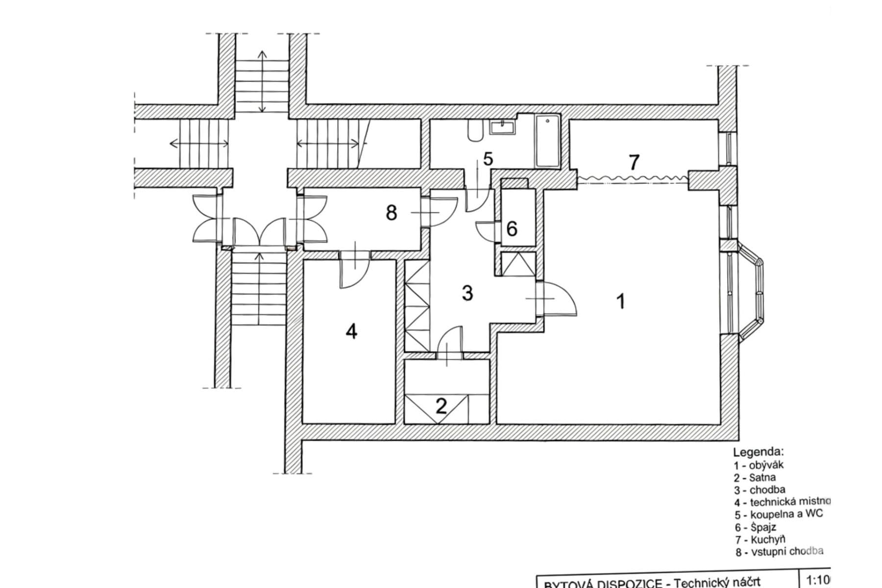 Pronájem bytu 1+kk 64 m², Nad Výšinkou, Praha, Praha Pronájem bytu 1+kk 64 m², Nad Výšinkou, Praha, Praha