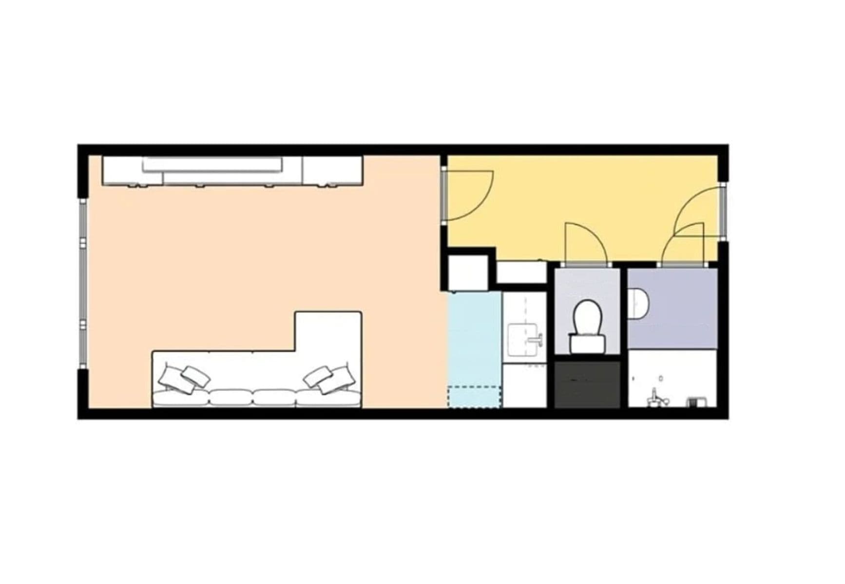 Prodej bytu 1+kk 28 m², Hlavatého, Praha, Praha Prodej bytu 1+kk 28 m², Hlavatého, Praha, Praha