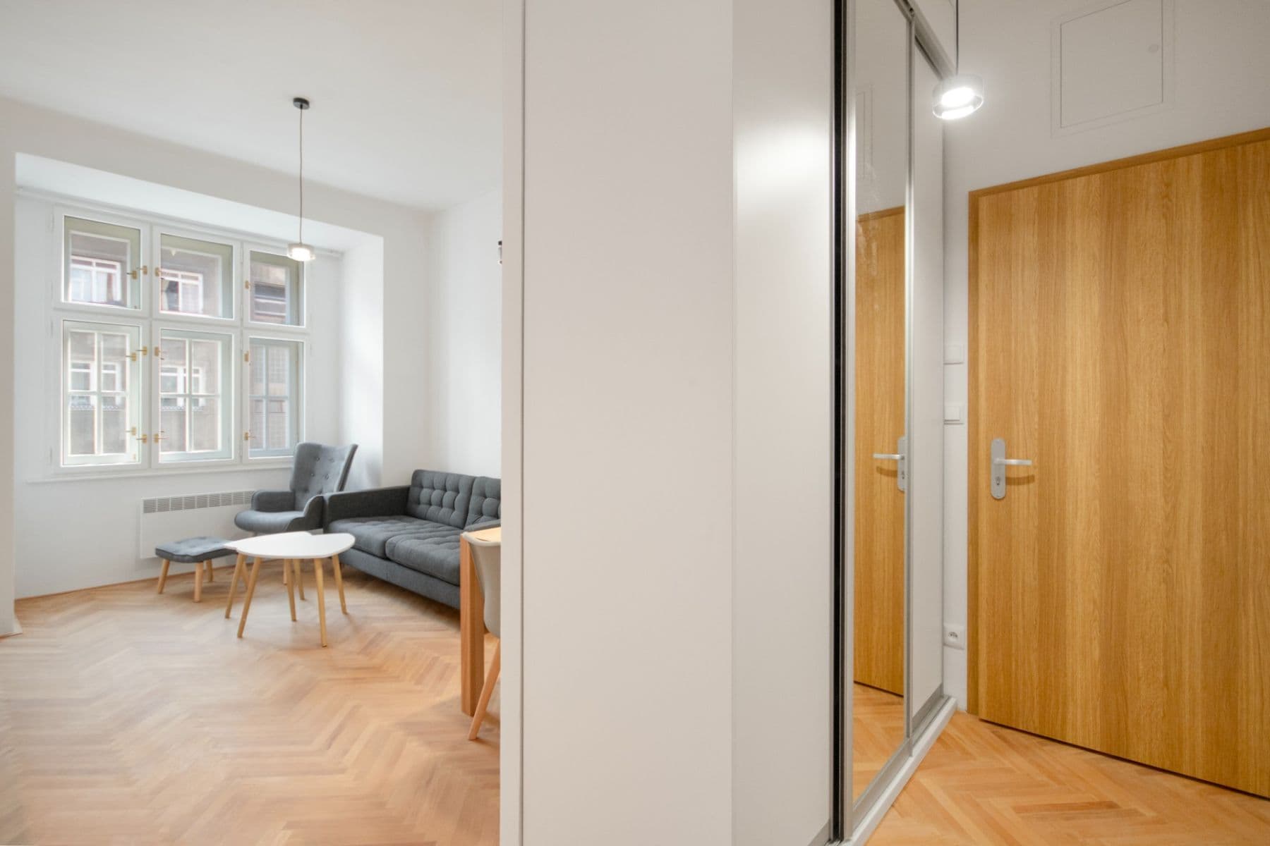 Pronájem bytu 1+kk 27 m², Bělehradská, Praha, Praha Pronájem bytu 1+kk 27 m², Bělehradská, Praha, Praha