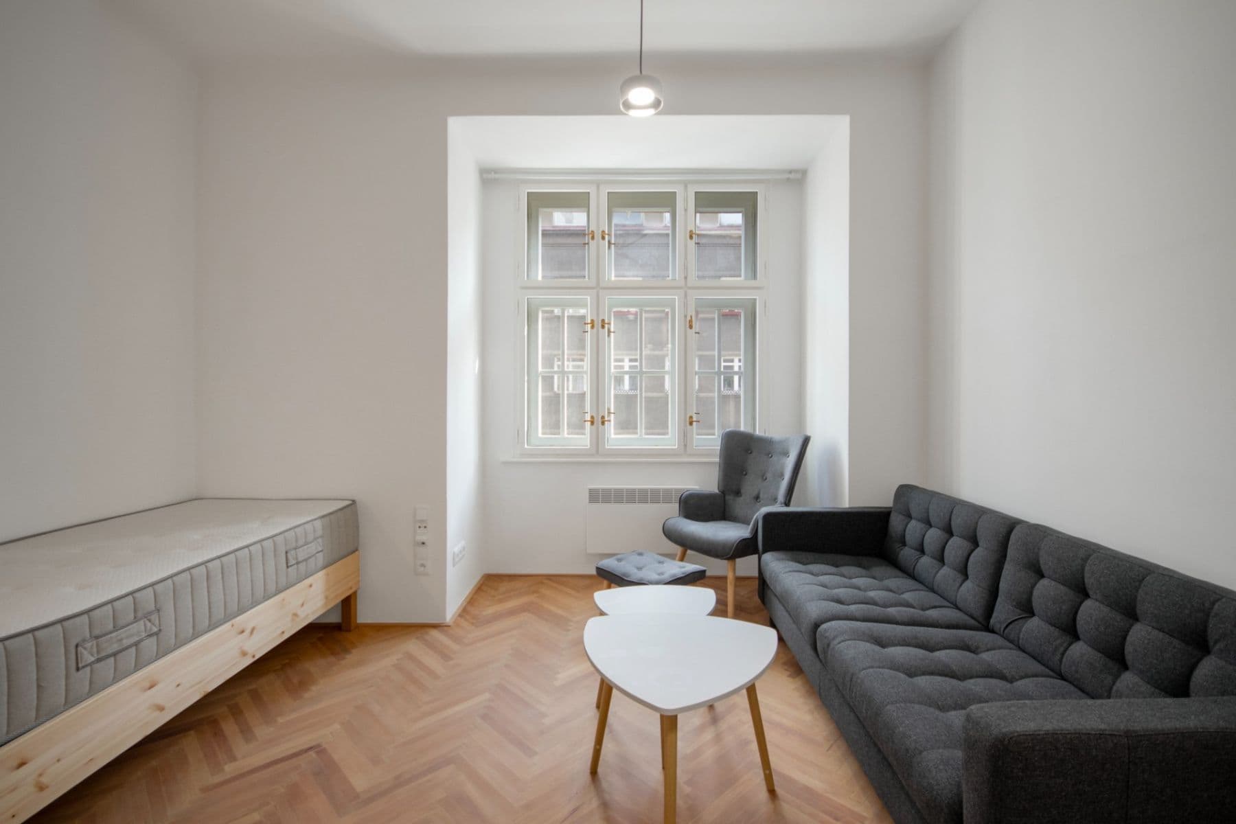 Pronájem bytu 1+kk 27 m², Bělehradská, Praha, Praha Pronájem bytu 1+kk 27 m², Bělehradská, Praha, Praha