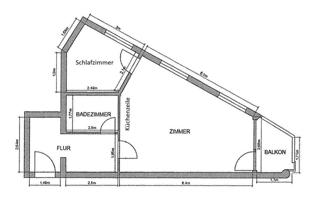 Prodej bytu 2+1 51 m², Berlin, Berlín Prodej bytu 2+1 51 m², Berlin, Berlín