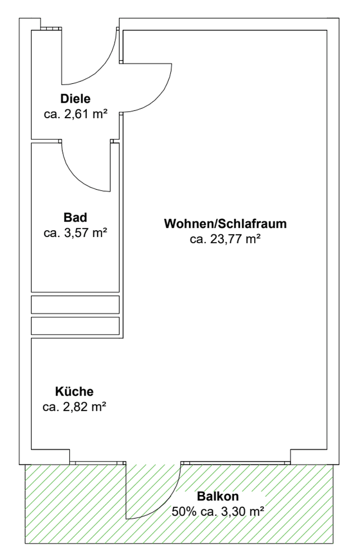Prodej bytu 1+1 37 m², München, Bavorsko Prodej bytu 1+1 37 m², München, Bavorsko