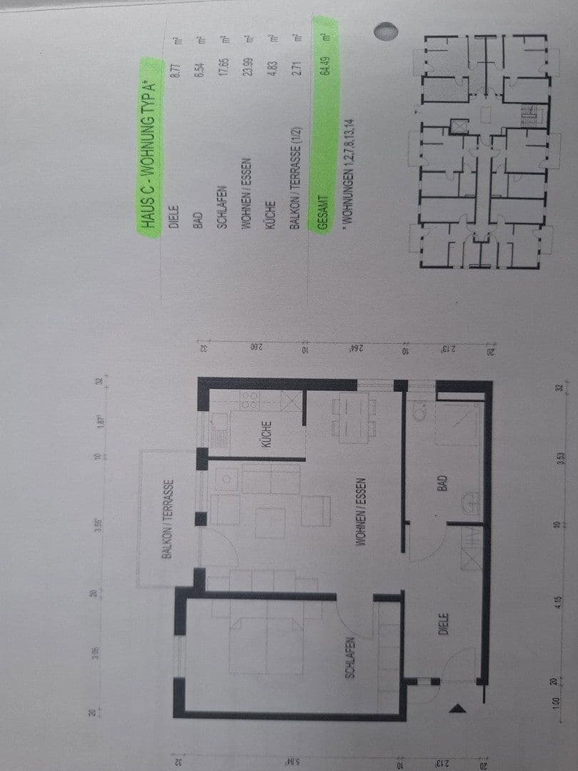 Pronájem bytu 2+1 65 m², Willy-Brandt-Straße 4, Wertheim, Bádensko-Württembersko Pronájem bytu 2+1 65 m², Willy-Brandt-Straße 4, Wertheim, Bádensko-Württembersko
