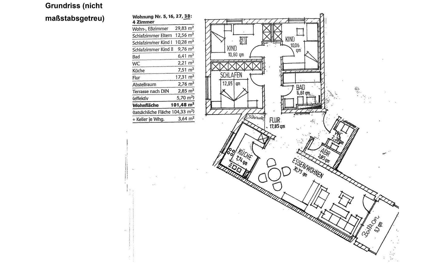 Prodej bytu 4+1 102 m², Ziegelwiesstraße, Kempten (Allgäu), Bavorsko Prodej bytu 4+1 102 m², Ziegelwiesstraße, Kempten (Allgäu), Bavorsko