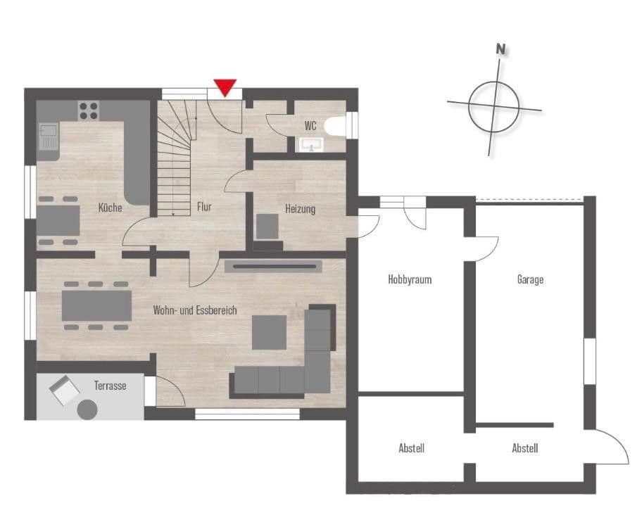Prodej domu 105 m², pozemek 732 m², Himmelpforten, Dolní Sasko Prodej domu 105 m², pozemek 732 m², Himmelpforten, Dolní Sasko