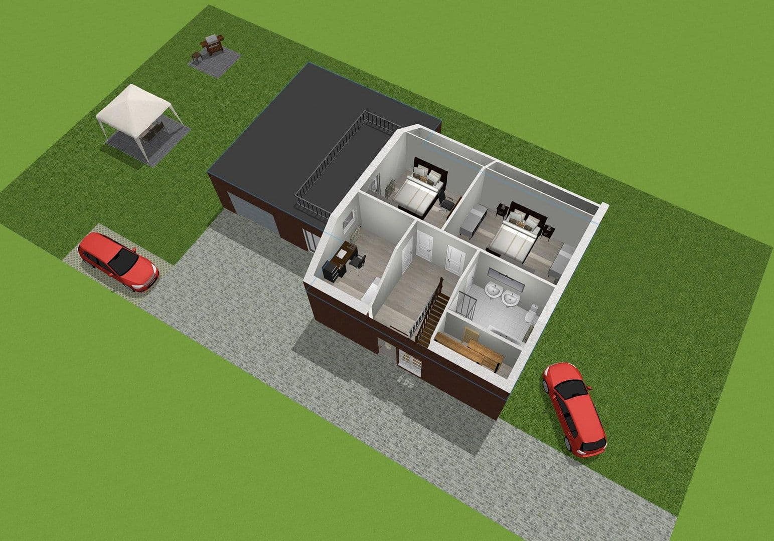 Prodej domu 105 m², pozemek 732 m², Himmelpforten, Dolní Sasko Prodej domu 105 m², pozemek 732 m², Himmelpforten, Dolní Sasko