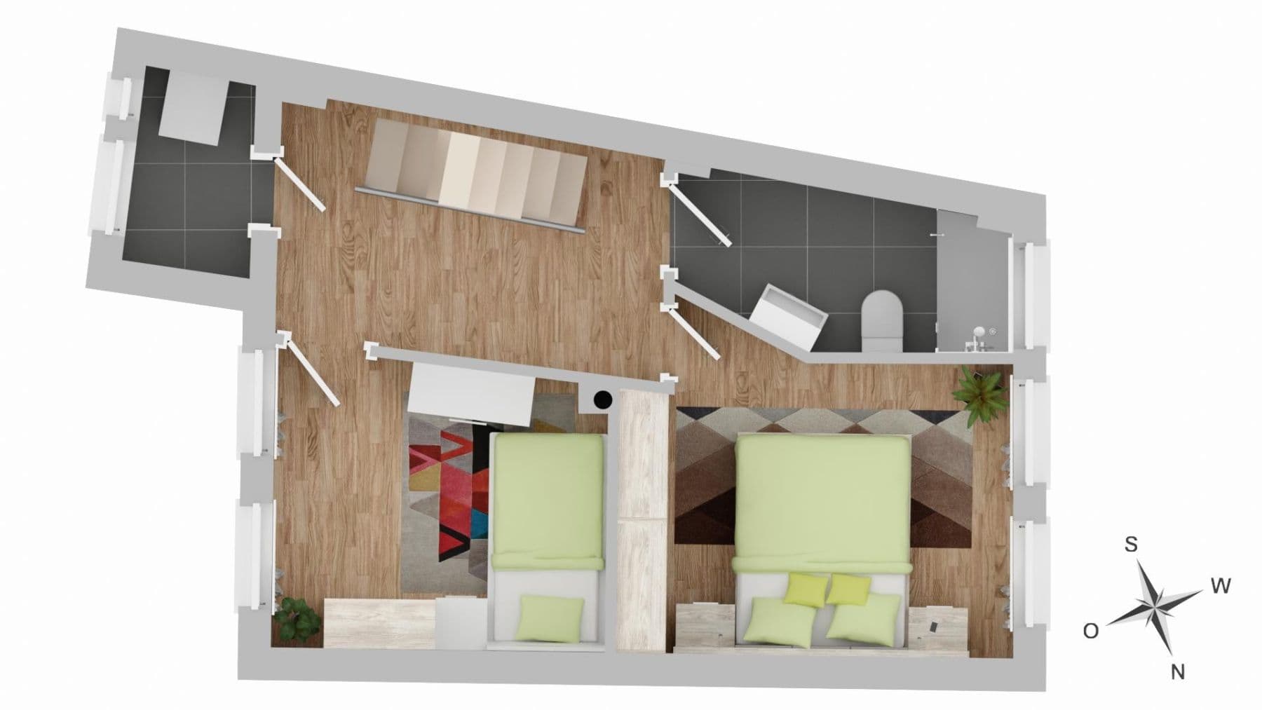 Prodej domu 86 m², pozemek 61 m², Kleiner Vogelsang 12, Lübeck, Šlesvicko-Holštýnsko Prodej domu 86 m², pozemek 61 m², Kleiner Vogelsang 12, Lübeck, Šlesvicko-Holštýnsko