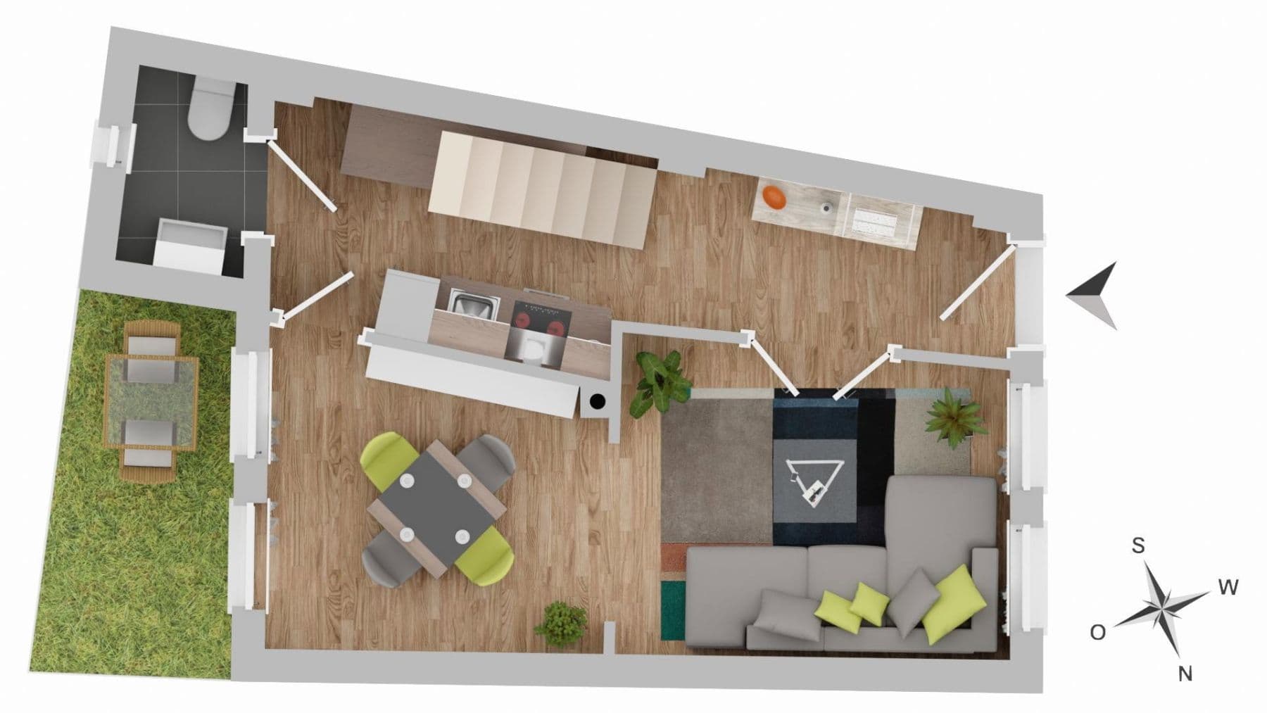 Prodej domu 86 m², pozemek 61 m², Kleiner Vogelsang 12, Lübeck, Šlesvicko-Holštýnsko Prodej domu 86 m², pozemek 61 m², Kleiner Vogelsang 12, Lübeck, Šlesvicko-Holštýnsko