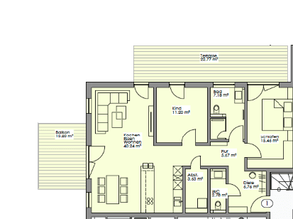 Prodej bytu 3+1 111 m², Meisenweg 8, Röttenbach, Bavorsko Prodej bytu 3+1 111 m², Meisenweg 8, Röttenbach, Bavorsko
