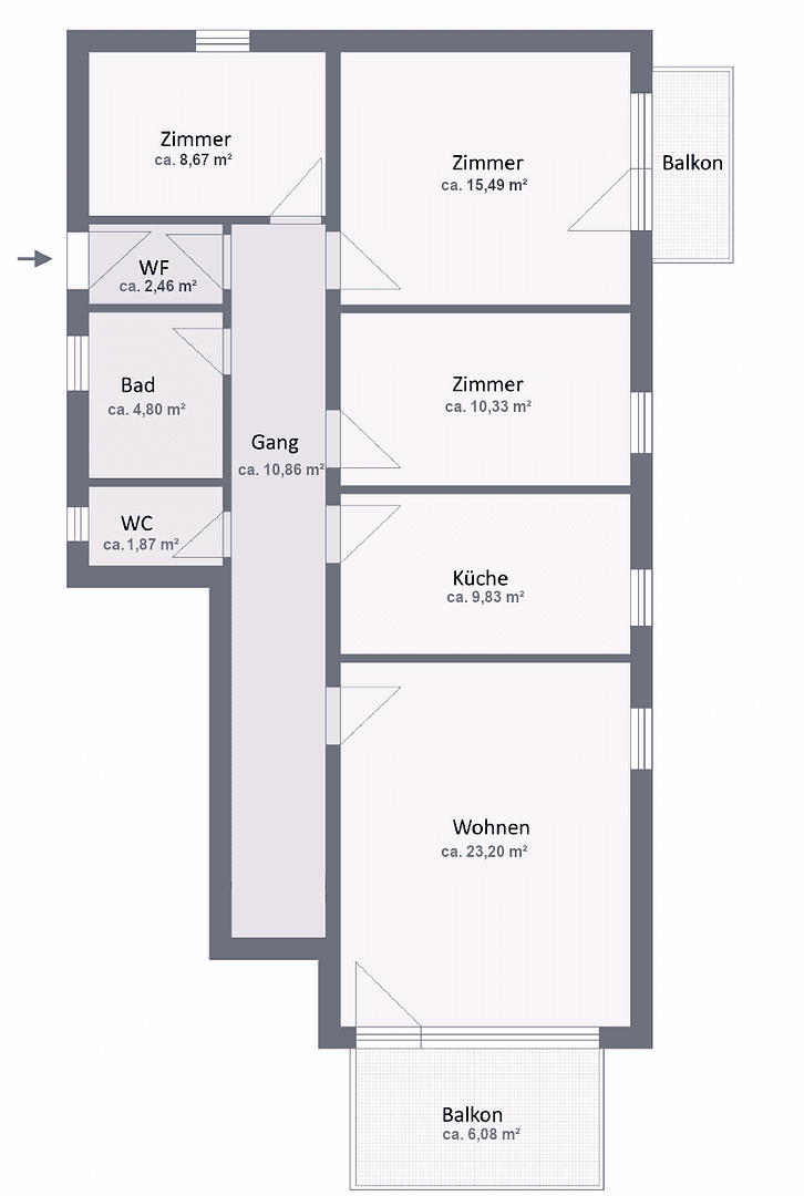 Prodej bytu 4+1 90 m², Elchingen, Bavorsko Prodej bytu 4+1 90 m², Elchingen, Bavorsko