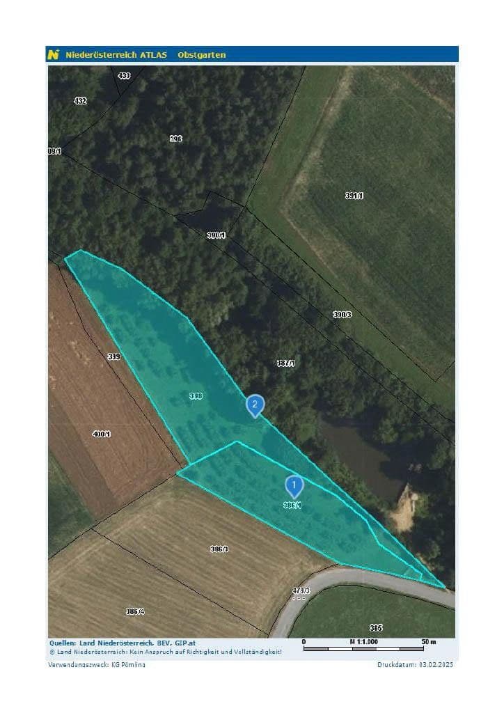 Prodej pozemku 5.300 m², KG Pömling, Emmersdorf, Dolní Rakousko Prodej pozemku 5.300 m², KG Pömling, Emmersdorf, Dolní Rakousko