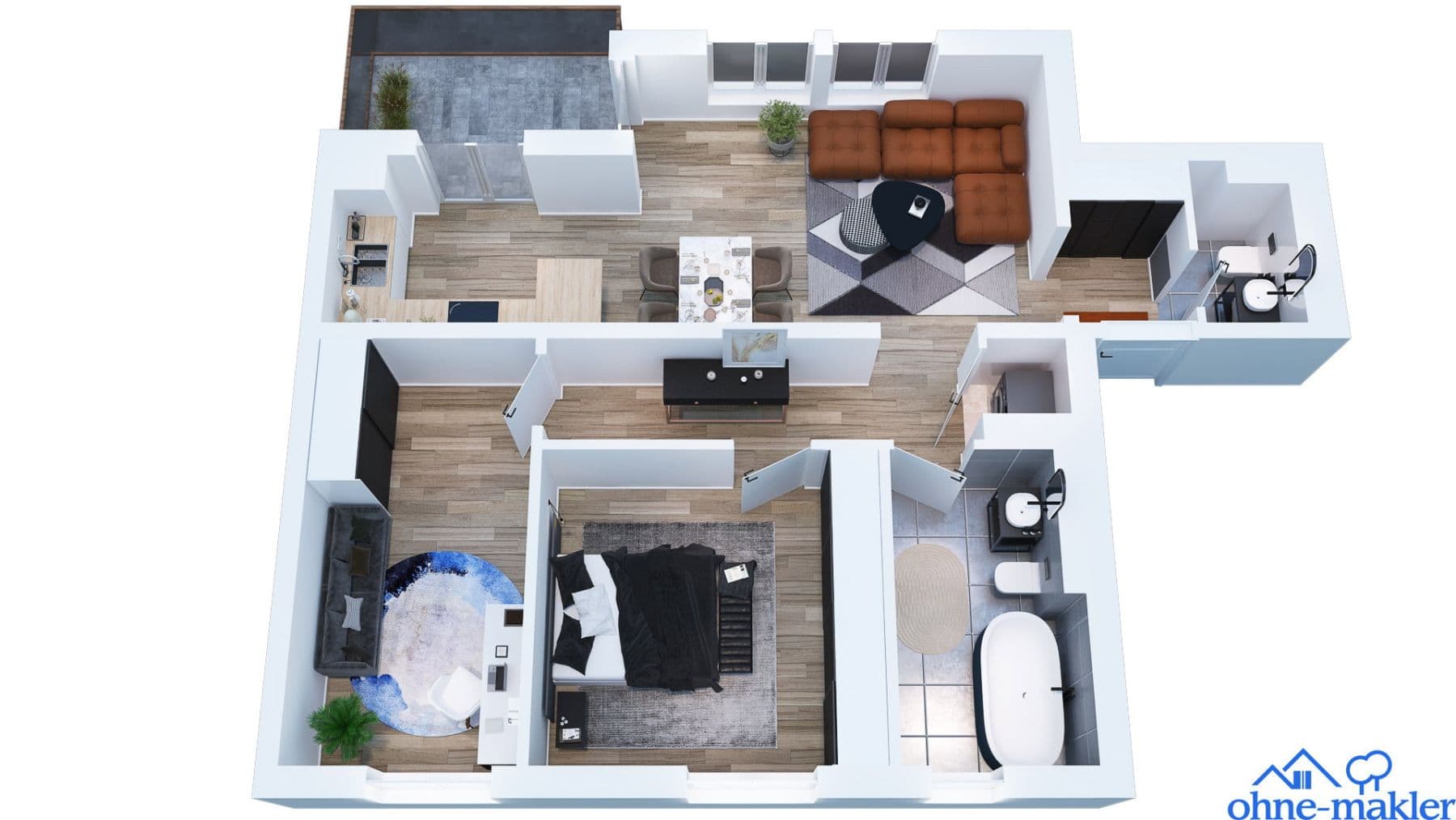 Prodej bytu 3+1 76 m², Frankfurt / Kalbach-Riedberg, Hessen Prodej bytu 3+1 76 m², Frankfurt / Kalbach-Riedberg, Hessen