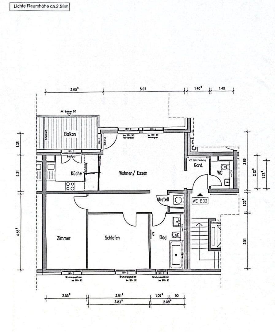 Prodej bytu 3+1 76 m², Frankfurt / Kalbach-Riedberg, Hessen Prodej bytu 3+1 76 m², Frankfurt / Kalbach-Riedberg, Hessen