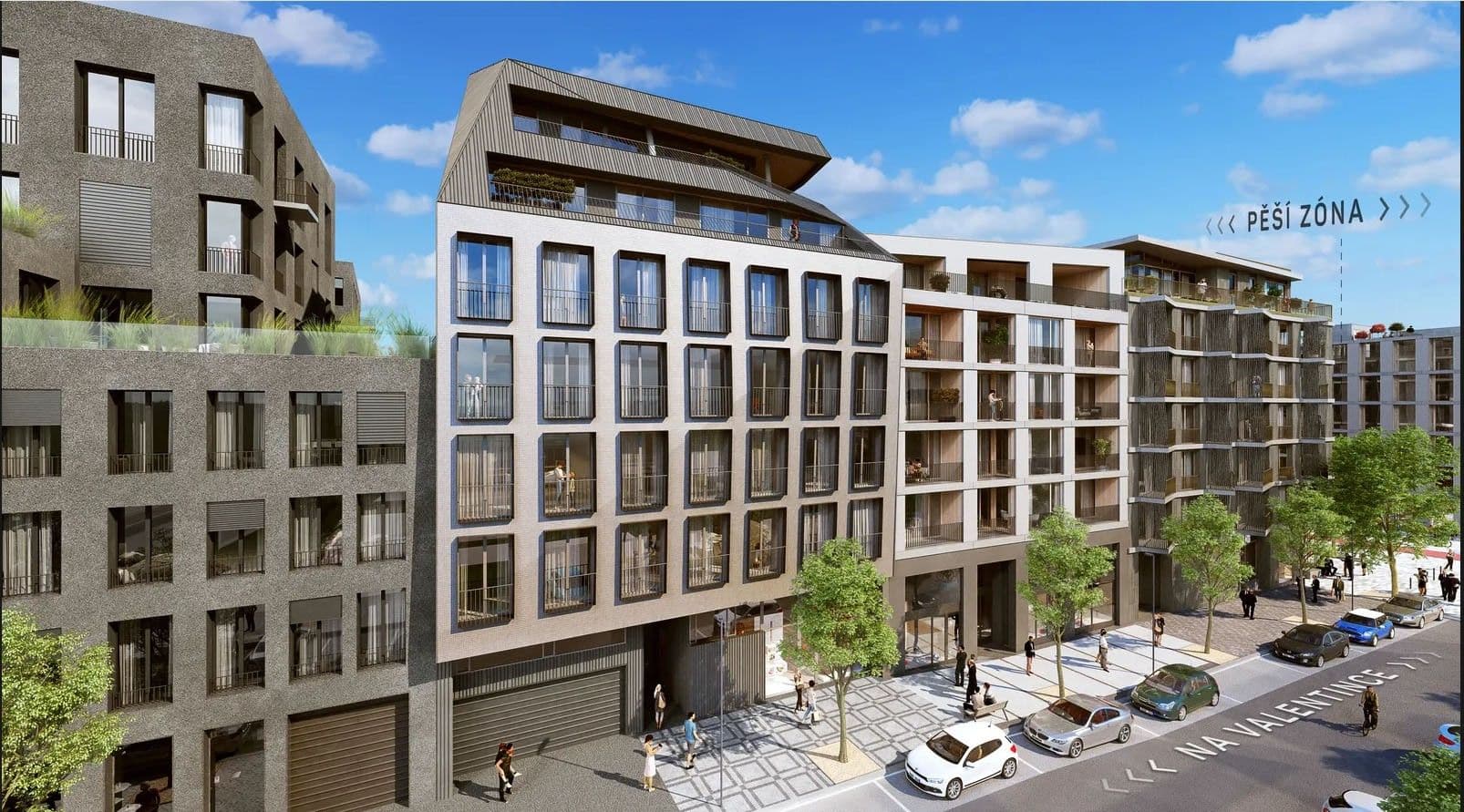 Prodej bytu 5+kk 93 m², Na Valentince, Praha, Praha Prodej bytu 5+kk 93 m², Na Valentince, Praha, Praha