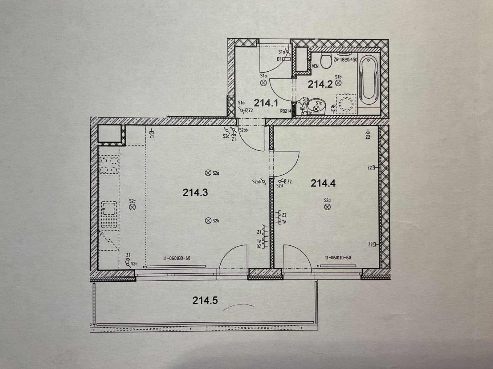 Prodej bytu 2+kk 55 m², Mantovská, Praha, Praha Prodej bytu 2+kk 55 m², Mantovská, Praha, Praha