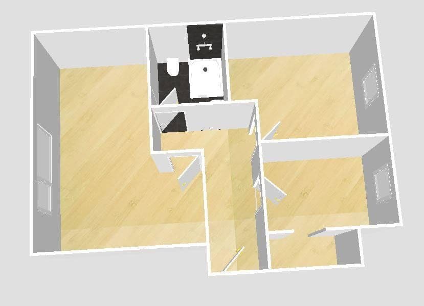 Pronájem bytu 2+1 54 m², Stübbenerstr. 46, Solingen, Severní Porýní-Vestfálsko Pronájem bytu 2+1 54 m², Stübbenerstr. 46, Solingen, Severní Porýní-Vestfálsko