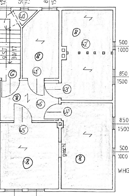 Pronájem bytu 2+1 62 m², Gotha, Durynsko Pronájem bytu 2+1 62 m², Gotha, Durynsko