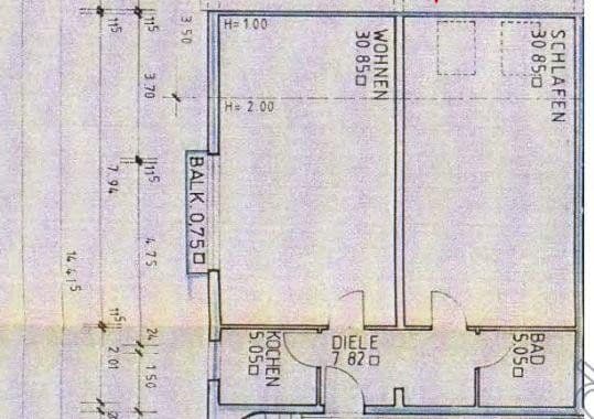 Prodej bytu 3+kk 109 m², Draisstr.38, Hemsbach, Bádensko-Württembersko Prodej bytu 3+kk 109 m², Draisstr.38, Hemsbach, Bádensko-Württembersko
