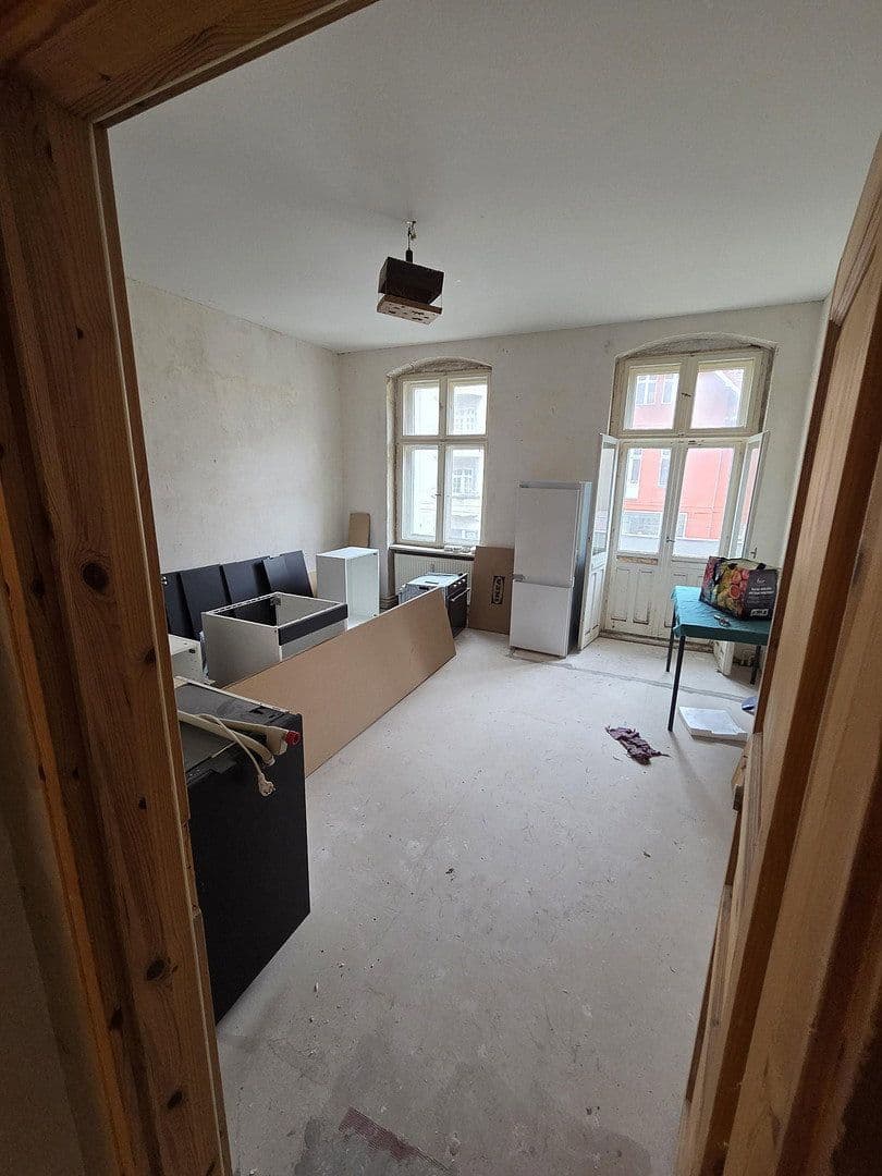 Pronájem bytu 1+1 13 m², Edisonstr. 57, Berlin, Berlín Pronájem bytu 1+1 13 m², Edisonstr. 57, Berlin, Berlín