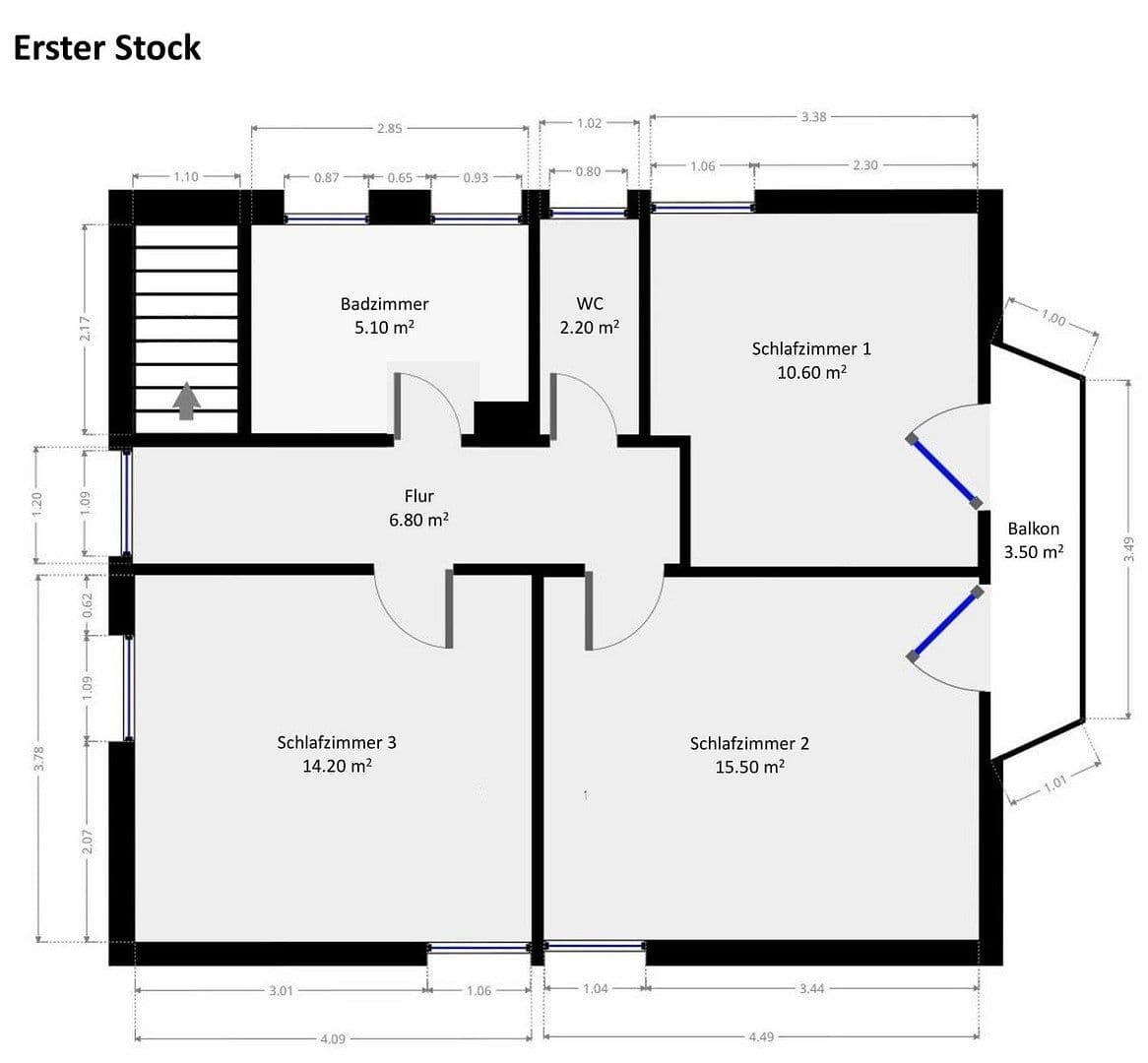 Prodej domu 142 m², pozemek 862 m², Odenthal, Severní Porýní-Vestfálsko Prodej domu 142 m², pozemek 862 m², Odenthal, Severní Porýní-Vestfálsko