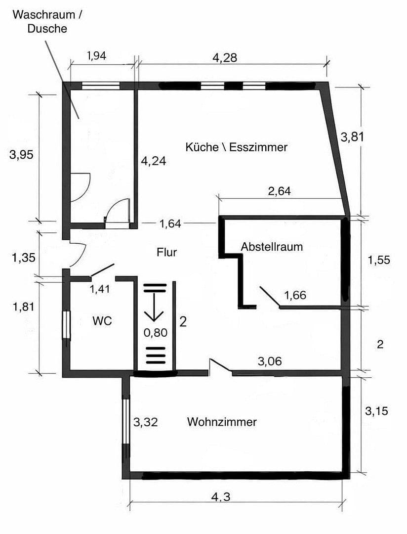 Prodej domu 107 m², pozemek 170 m², Hebe A 3, Bad Frankenhausen/Kyffhäuser, Durynsko Prodej domu 107 m², pozemek 170 m², Hebe A 3, Bad Frankenhausen/Kyffhäuser, Durynsko