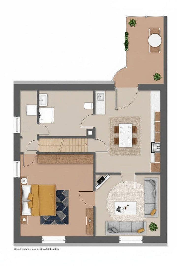 Pronájem bytu 2+kk 64 m², Mannheimerstr. 101, Graben-Neudorf, Bádensko-Württembersko Pronájem bytu 2+kk 64 m², Mannheimerstr. 101, Graben-Neudorf, Bádensko-Württembersko