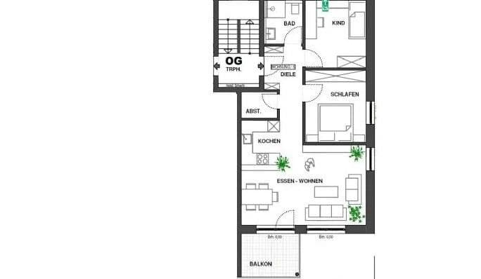 Pronájem bytu 3+1 72 m², Deggingen, Bádensko-Württembersko Pronájem bytu 3+1 72 m², Deggingen, Bádensko-Württembersko