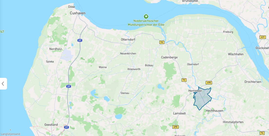 Prodej pozemku 1.000 m², Hemmoor, Dolní Sasko Prodej pozemku 1.000 m², Hemmoor, Dolní Sasko