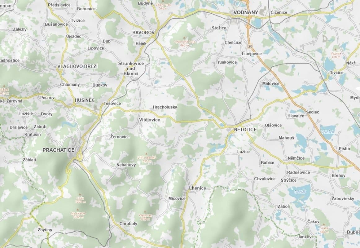 Prodej pozemku 4.399 m², Netolice, Jihočeský kraj Prodej pozemku 4.399 m², Netolice, Jihočeský kraj