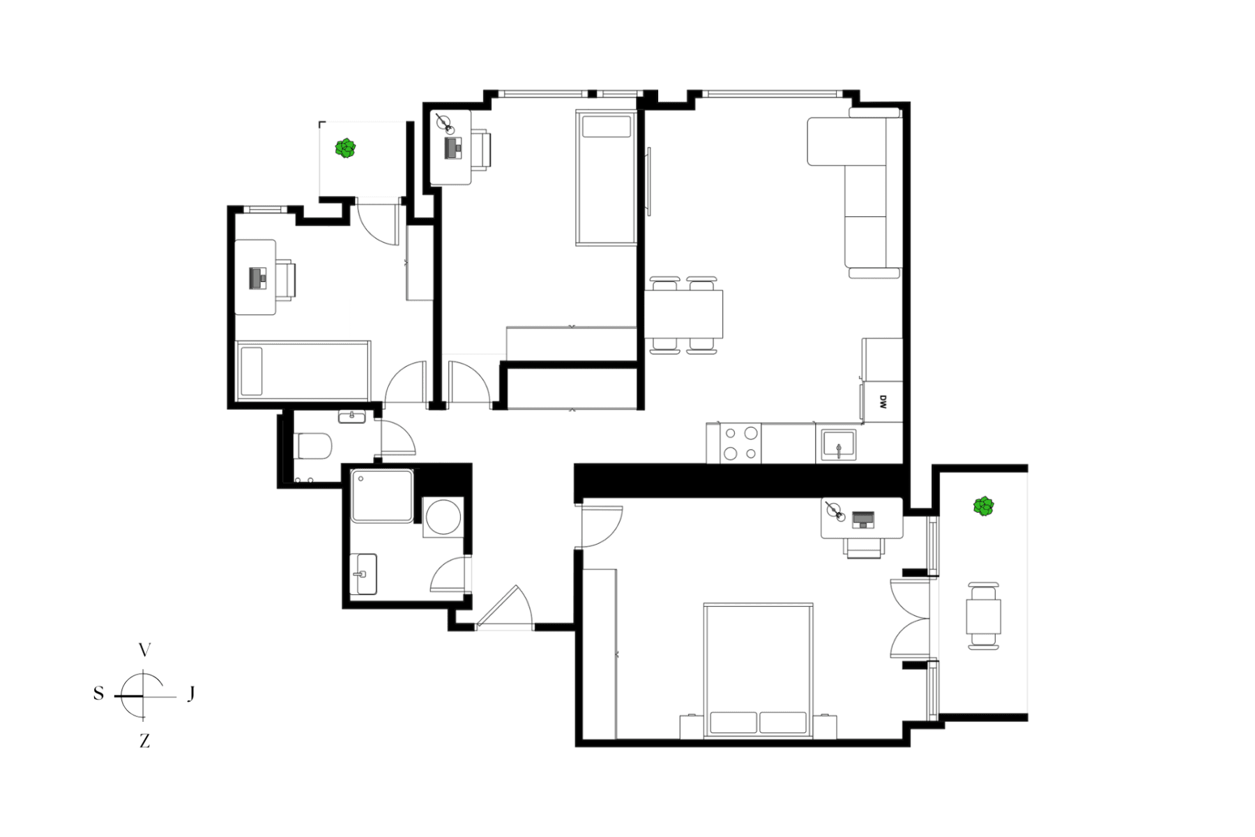 Prodej bytu 4+kk 76 m², Kolátorova, Praha, Praha Prodej bytu 4+kk 76 m², Kolátorova, Praha, Praha