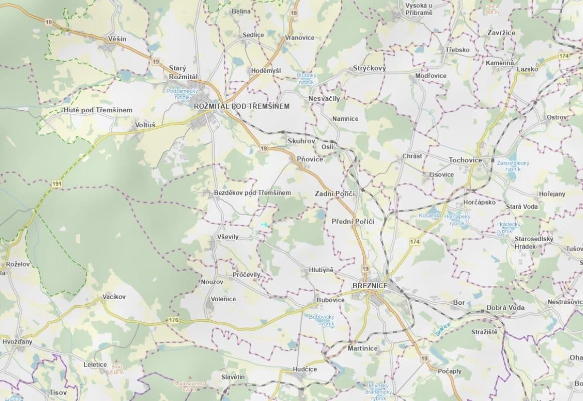 Prodej pozemku 907 m², Vševily, Středočeský kraj Prodej pozemku 907 m², Vševily, Středočeský kraj