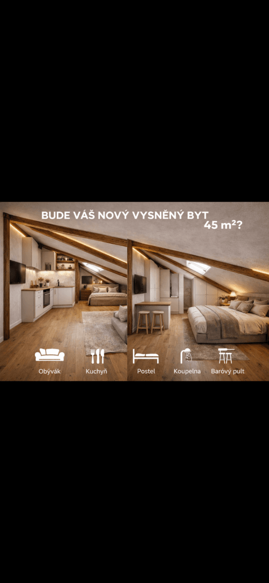 Prodej bytu 2+kk 44 m², Vysokoškolská, Praha, Praha Prodej bytu 2+kk 44 m², Vysokoškolská, Praha, Praha