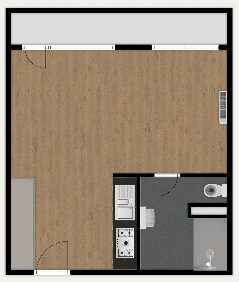 Pronájem bytu 1+kk 33 m², Zálesí, Praha, Praha Pronájem bytu 1+kk 33 m², Zálesí, Praha, Praha