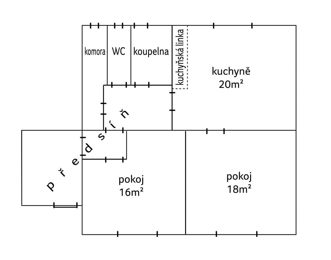 Pronájem bytu 3+kk 80 m², Žďárská, Praha, Praha Pronájem bytu 3+kk 80 m², Žďárská, Praha, Praha