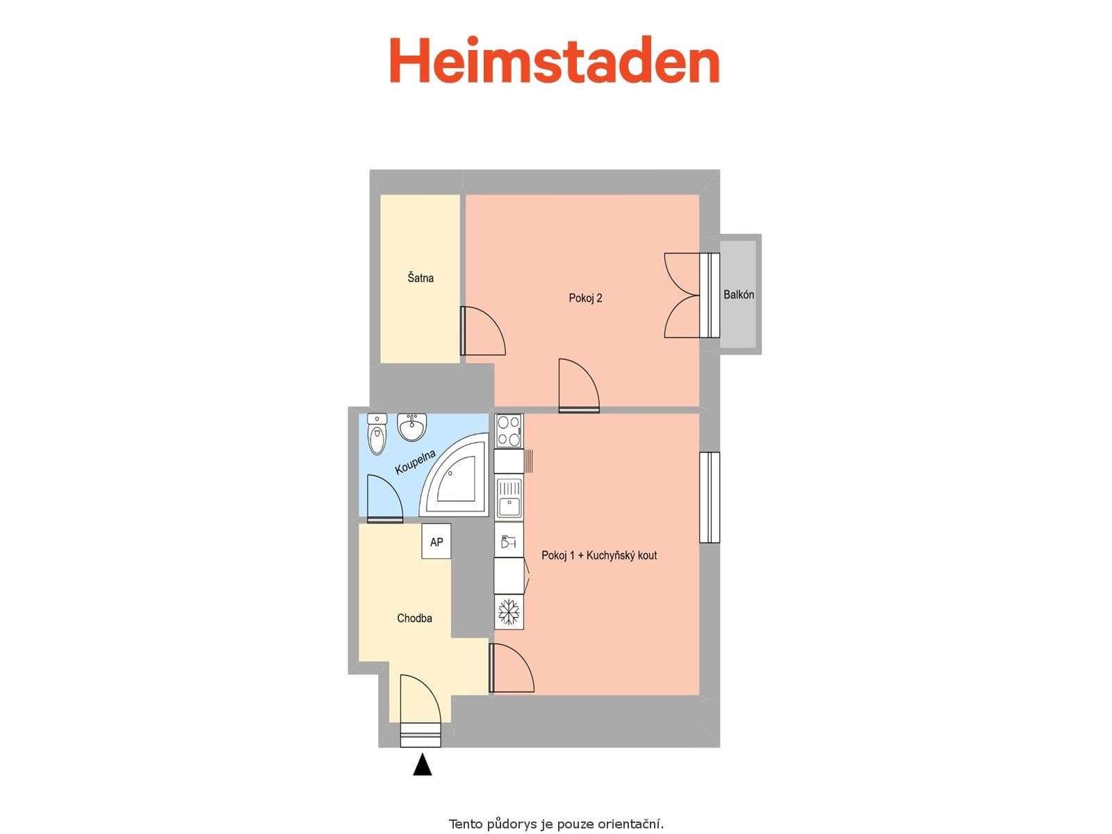 Pronájem bytu 2+kk 52 m², Československé armády, Havířov, Moravskoslezský kraj Pronájem bytu 2+kk 52 m², Československé armády, Havířov, Moravskoslezský kraj