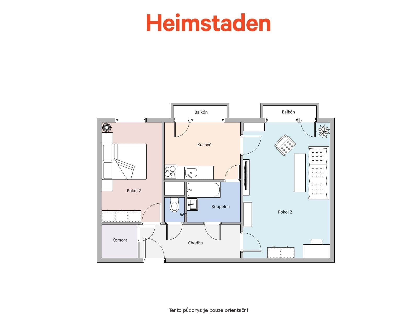 Pronájem bytu 2+1 57 m², Československé armády, Frýdek-Místek, Moravskoslezský kraj Pronájem bytu 2+1 57 m², Československé armády, Frýdek-Místek, Moravskoslezský kraj