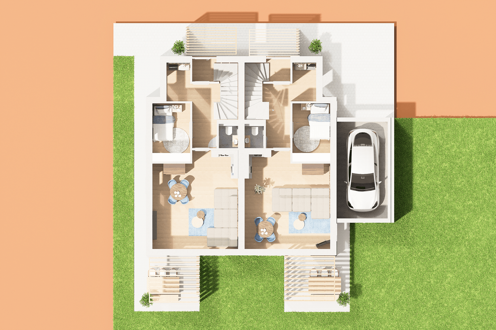 Prodej domu 172 m², pozemek 222 m², Oberding, Bavorsko Prodej domu 172 m², pozemek 222 m², Oberding, Bavorsko