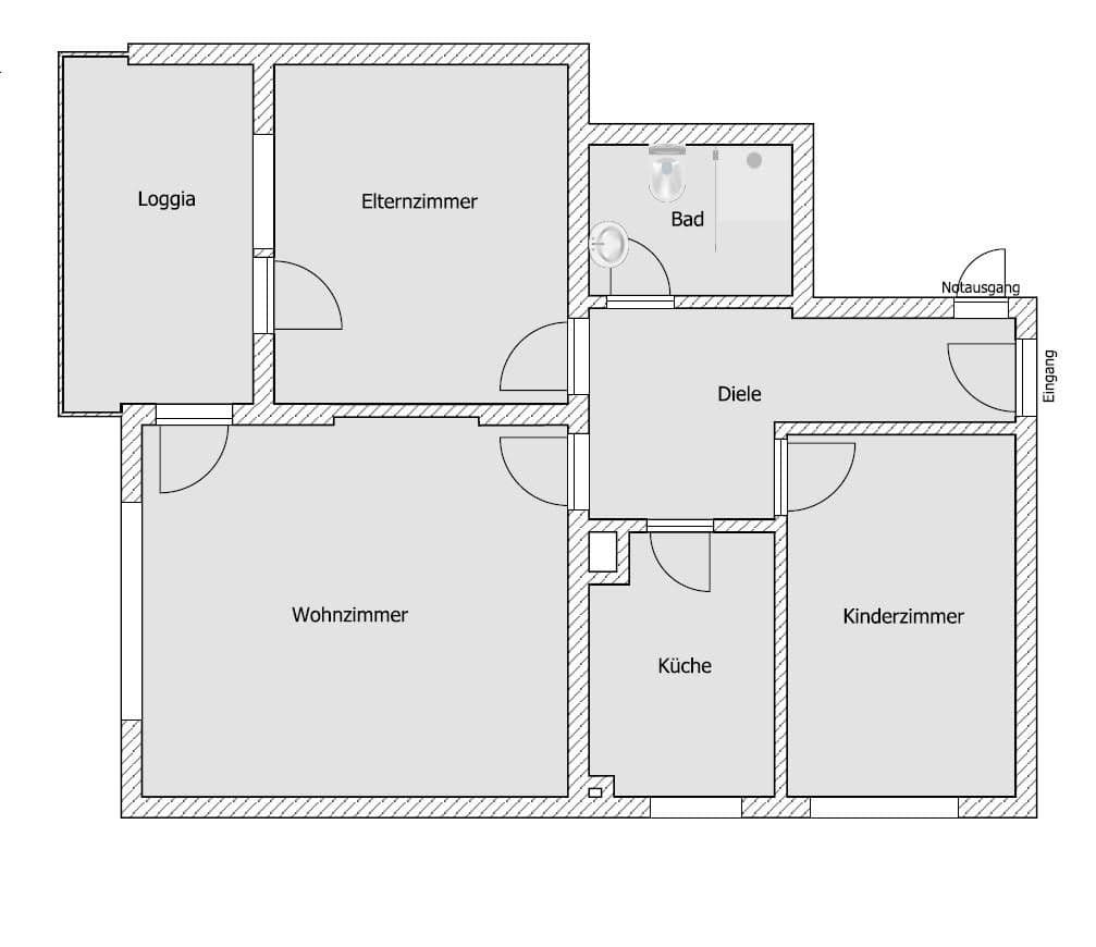Prodej bytu 3+1 75 m², Schönbornring 7, Neu-Isenburg, Hessen Prodej bytu 3+1 75 m², Schönbornring 7, Neu-Isenburg, Hessen