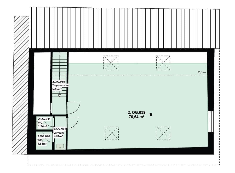Pronájem kanceláře 75 m², Höchster Straße 18, Groß-Umstadt, Hessen Pronájem kanceláře 75 m², Höchster Straße 18, Groß-Umstadt, Hessen
